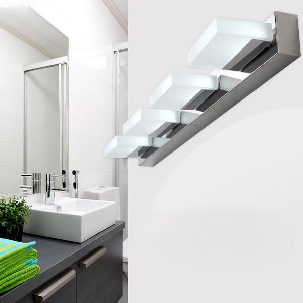 

dimmable 9w/12w/15w led smd 5730 wall sconces lamp fixture adjustable mirror front light shower room bedroom