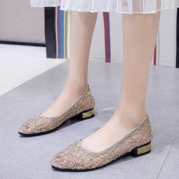 

2020 women's pumps new fashion summer shoes casual point toe loafers shallow work shoes ladies lady walking party pump1, Black