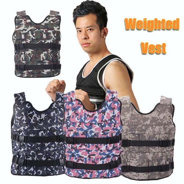 

accessories weighted vest for running training workout weight-bearing camouflage adjustable muscle building lining fitness equipment