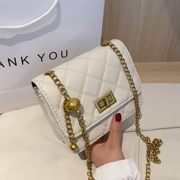 

small handbags fashion shoulder bags for women 2020 frosted pu leather hand bags rivet chain flap ladies crossbody bag red brown
