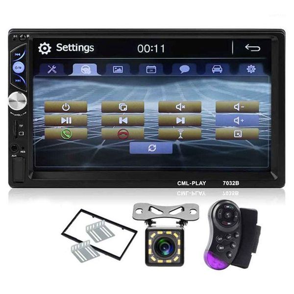 

2din car radio 7 inch press mirrorlink auto audio player for subwoofer mp5 player autoradio bluetooth rear view camera tape reco1