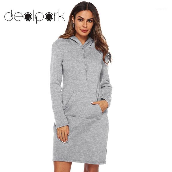 

2019 autumn long sweatshirts women hoodies dress hooded long sleeve hoody pullover female outwear oversized hoodie vestidos1, Black