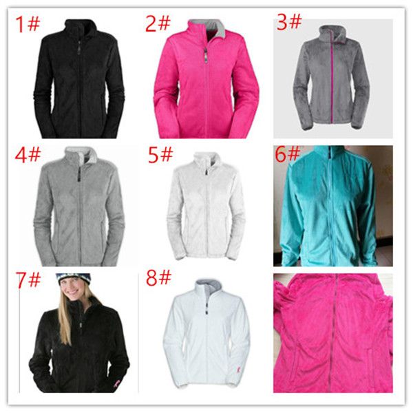 Osito-Jacken aus weichem Fleece für Damen, hochwertige Damen- und Herren-SoftShell-Ski-Daunenmäntel, winddicht, lässig, Oberbekleidung