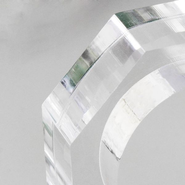 

acrylic octagon napkin rings transparent decorative napkin buckle for wedding banquet party dinner table de qylsff