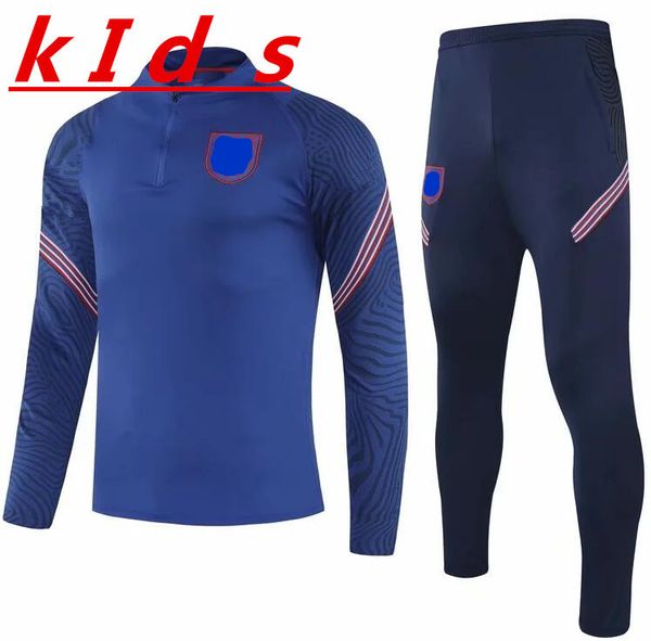 

2020 2021 kids chandal futbol soccer training suit 2021 2021 football shirt, Black