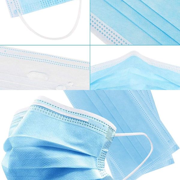 

ev2factorydisposable face thick 3-layer masks protective with earloops for salon, home use comfortable maskoutletyrff