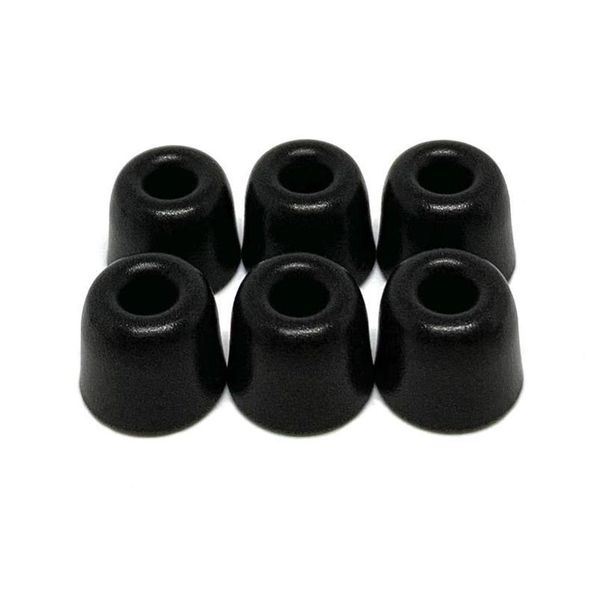 

6 pcs/3pairs anjirui t400 memory foam ear tips (s m l) 4.9mm caliber ear pads/cap t400 memory foam eartips for in-ear jllltw