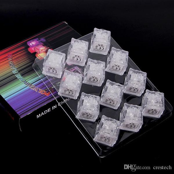 

3qktlight multicolor up lite led blinking ice cubes liquid active sensor night lights for party xmas wedding decorkjv1