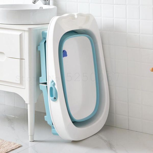 

bathing tubs & seats baby bath folding bucket large neonatal swimming children1