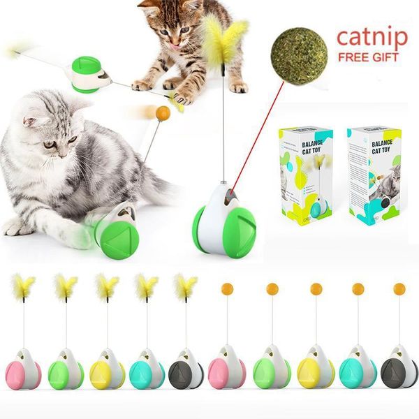 

pet teasing interactive cat toy spin mode with wheels and catnip pet cat ball toy funny game supplies no battery needed1