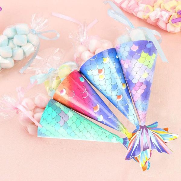 

candy box wedding party candies diy ice cream-shaped ribbon bag1 gift wrap