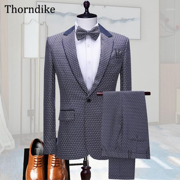 

gwenhwyfar notched lapel man suit for wedding, single breasted print groom tuxedos set, elegant three pieces set terno masculino1, White;black