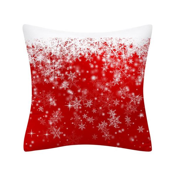 

luanqi xmas наволочки 45х45 cm рождество бронзировать подушка обложка мягкий хлопок полиэстер подушка обложка home decor новый год 2020 jllz