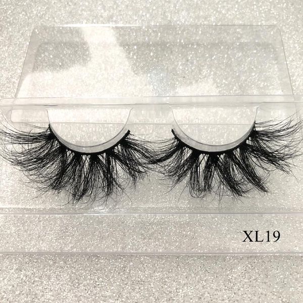

false eyelashes buzzme mink lashes 30mm extra length only with tray 100% cruelty reusable natural soft lash makeup