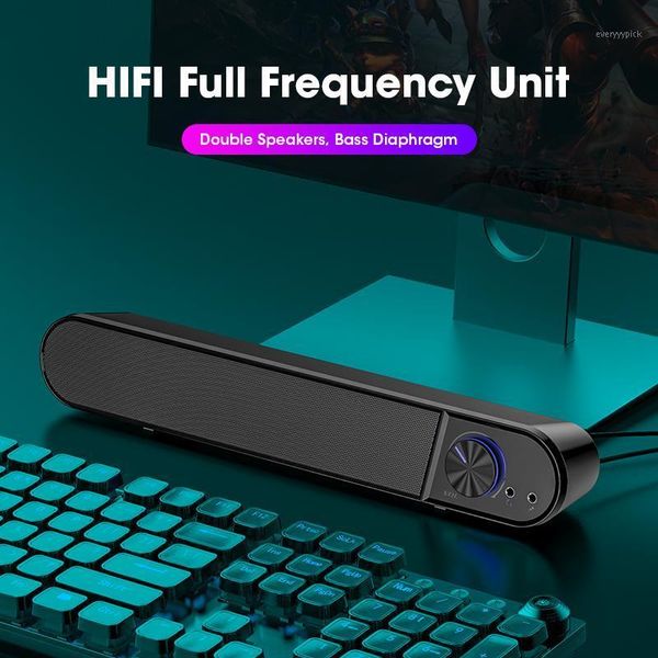 

bluetooth speakers for computer pc stereo bass sound speakers soundbar loudspeakers with microphones full range home theater1