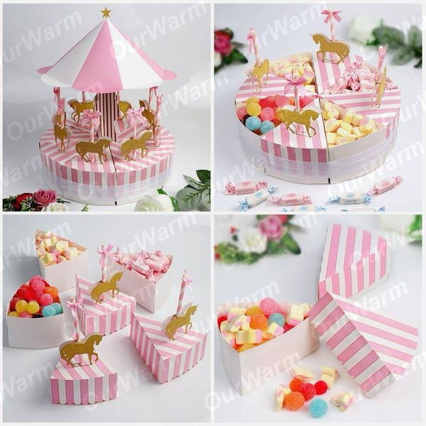 

owswarm paper подарочная коробка carousel candy bags party favors сувенирные подарки для гостей день рождения свадьба украшения bbykfg xmh_h