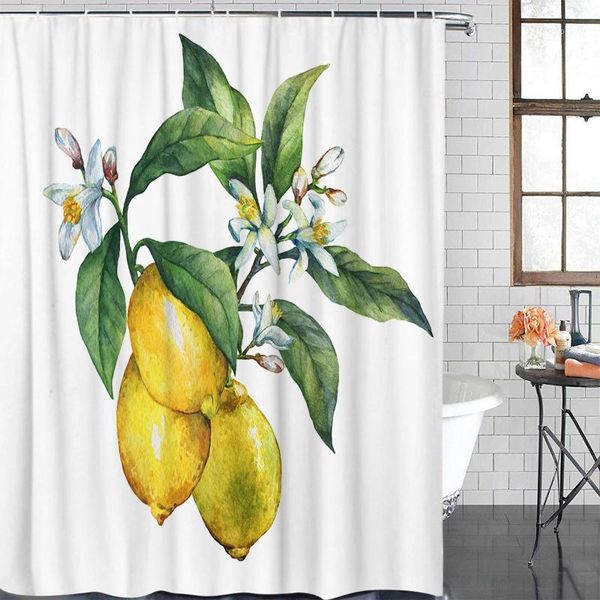 

shower curtains fabric curtain plant flowers waterproof polyester bathroom &12 hooks1