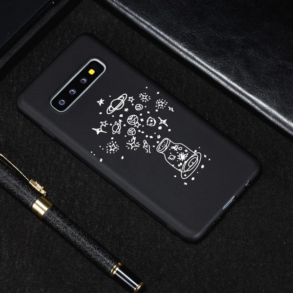

wishing bottle painted pattern soft tpu case for galaxy s10