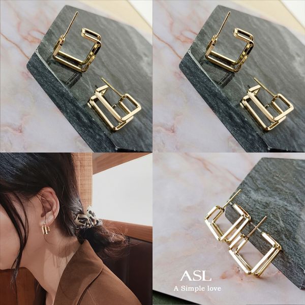 

h4j6 fashion delicate rainbow cz mix dangle snake women earring shape cz filled earring gold bar wrap color cz charm fashion, Golden