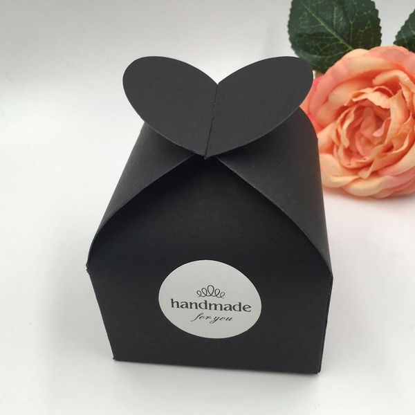 

20pcs/lot kraft wedding party favors gift boxes blank chocolates/cake/handmade food/candy box 8*8*8.5cm paper stora jllasc
