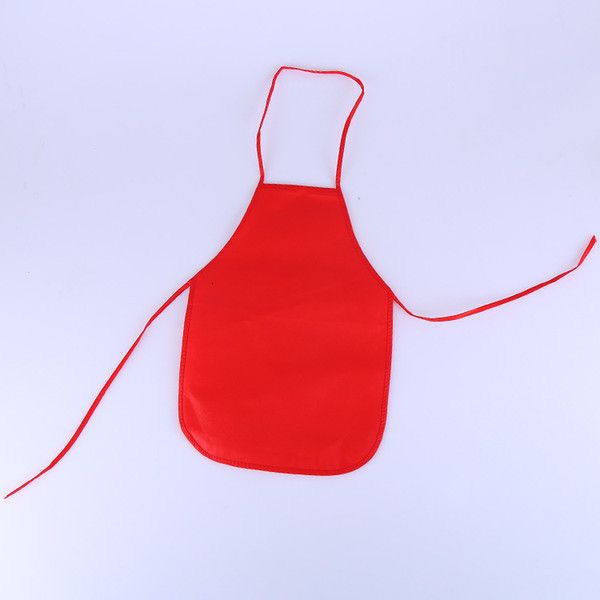 

solid painting fabric baking art colors kitchen dining bib children kids aprons