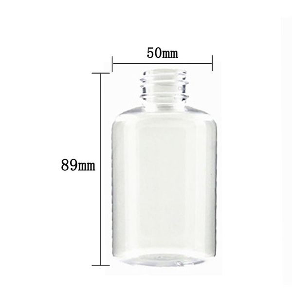 

4 oz / 120ml пустой бостон круглый пластиковая бутылка, прозрачная бутылка для домашних животных с черным / белым замком насосы 4oz / 120ml