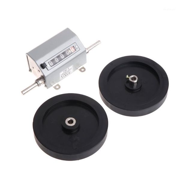 

z96-f mechanical length distance meter counter double rolling wheel 0-9999.9m1