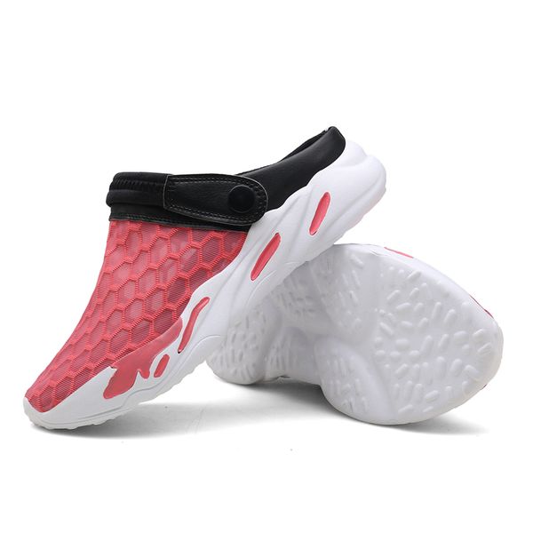 

shoes woman flip flops mules ladies summer flat slippers outdoor cute beach slippers slides clogs big size shoes woman sandal y200706, Black