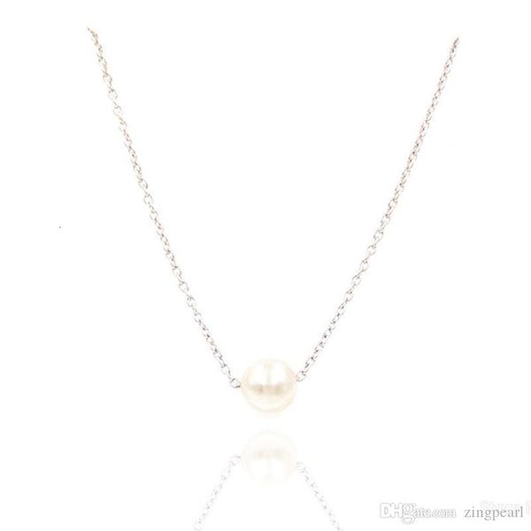 

factorynvvmcard high silver choker gold necklaces pearl with pendant necklace for fashion women jewelry pearls of lovenqr4