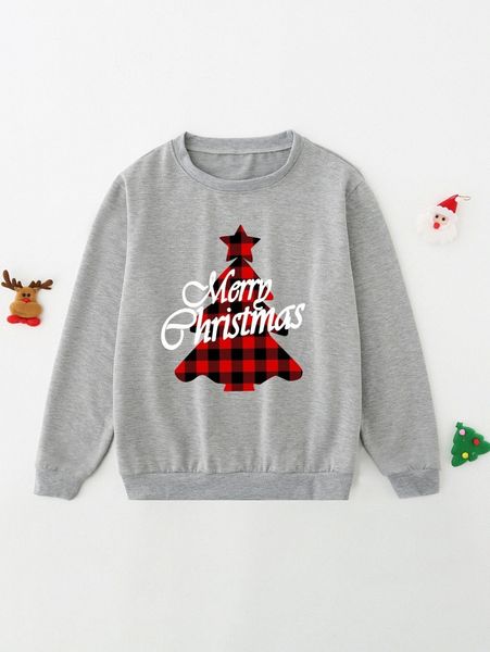 

men 1pc christmas print sweatshirt a8f0#, Black