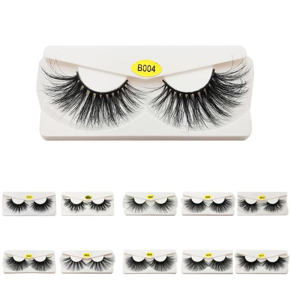

false eyelashes 25mm 3d lashes real in bulk wholesale natural wispy makeup dramatic long support custom package box