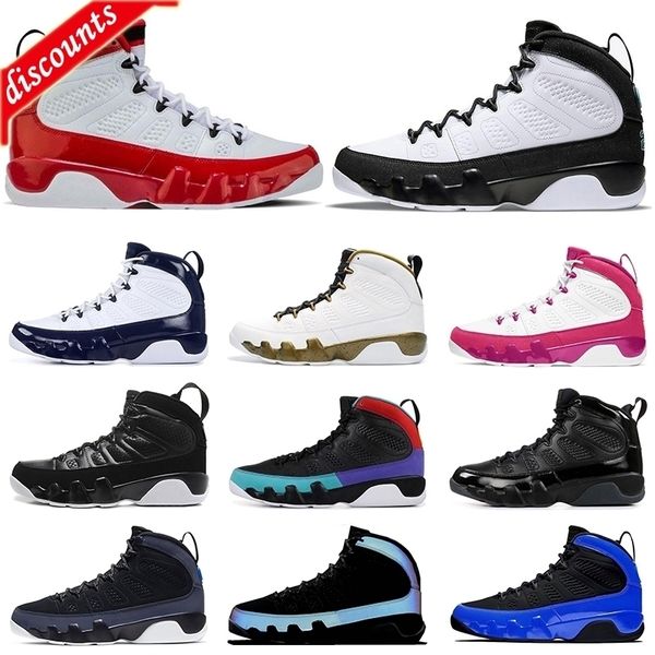 

men basketball shoes jumpman 9s university blue 9 gym red racer black white bred dream it do it mens trainers sports sneakers