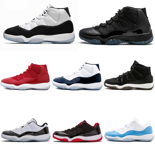 

cool grey 11 11s mens basketball shoes 25th anniversary low legend university blue white bred cap and gown mens womens sneakers trainers