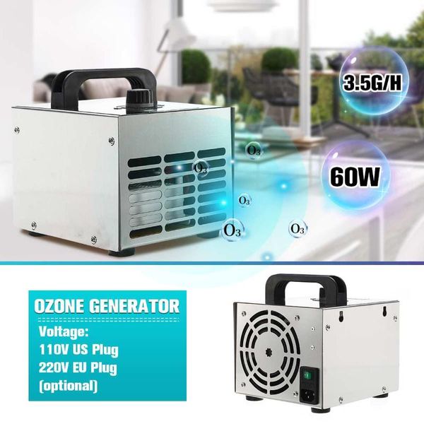 

air purifiers 110v/220v ozone generator portable ozonizer purifier sterilizer treatment addition to formaldehyde machine