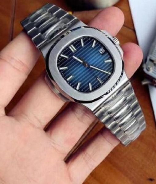 

men watches automatic machinery sports calendar 2813 movement watchess stainless steel luminous waterproof 30m wristwatch, Slivery;brown