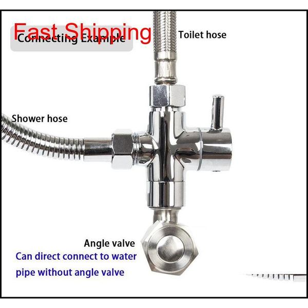 

two function toilet hand bidet faucet brass t adapter 1.2m hose tank hook qyldpt dh_seller2010