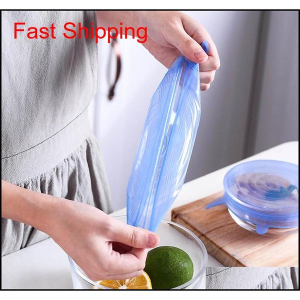 

reusable fresh keeping seal covers compression universal sile stretch lids kitchen accessories u qylvrq new_dhbest