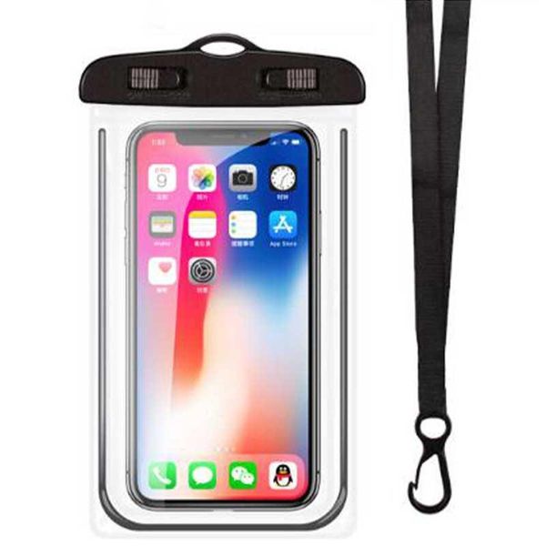 

2020 new universal sealed waterproof mobile phone case transparent and sealed underwater swimming bag cover for all mobile phones buy one ge