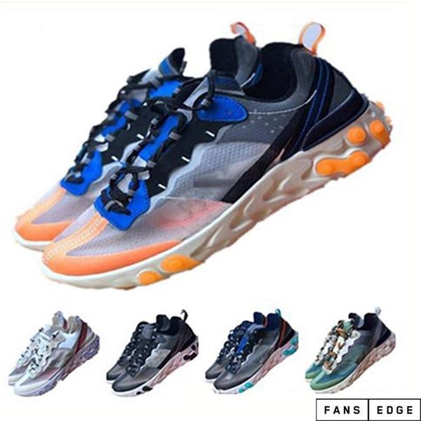 

высочайшее качество оранжевый epic epic react element 87 обувь для мужчин женщины темно-серый синий chill мода роскошные мужские женщины диз