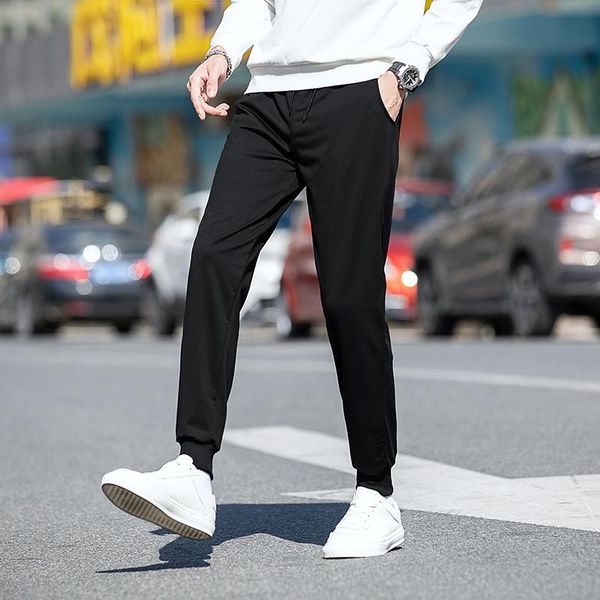 

men's winter pants men 2020 new straight joggers casual gym sweatpants black street wear jogger harem pants for men