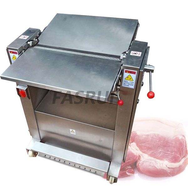 Produttore commerciale di macchine per pelare la carne di maiale in acciaio inossidabile per sbucciare la pelle e lucidare il maiale
