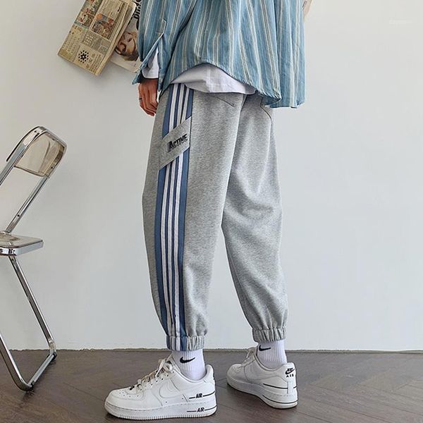 

men's joggers leggings pants man black cotton comfortable pant summer casual streetwear loose trouser japanese trendy sweatpants1