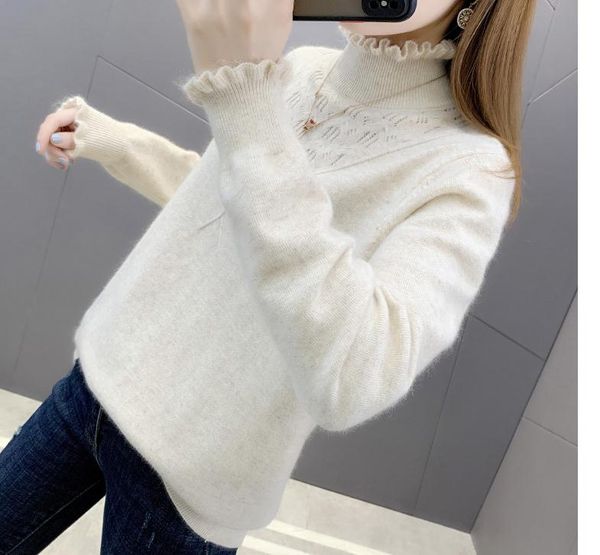 

2021 spring and autumn winter with new style fashion long sleeve women's sweater coat@07, White;black
