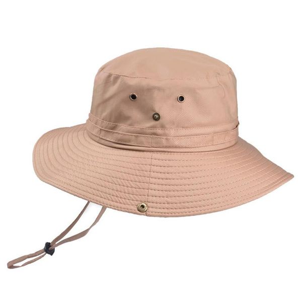 

dual purpose outdoor fishing summer fisherman hat for men foldable suncap bucket hats sun protection cap wmtegg