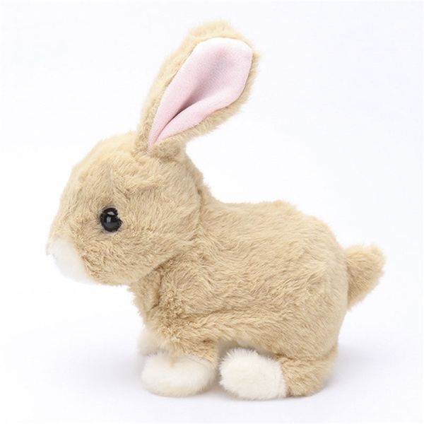 Robô Rabbit Electronic Coelho Pet Pet Interactive Animal Brinquedos Animal Jumping Brinquedos Para Crianças Presentes De Aniversário 201212