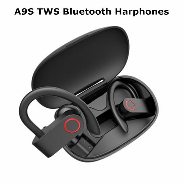 

a9s tws bluetooth harphones беспроводные наушники 8 часов музыка bluetooth 5.0 стерео звуковые наушники in-ear без утра водонепроницаемая сп