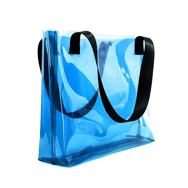 

summer transparent woman large capacity jelly bags casual beach dwaterproof shoulder bag water tote new da60tmb uael