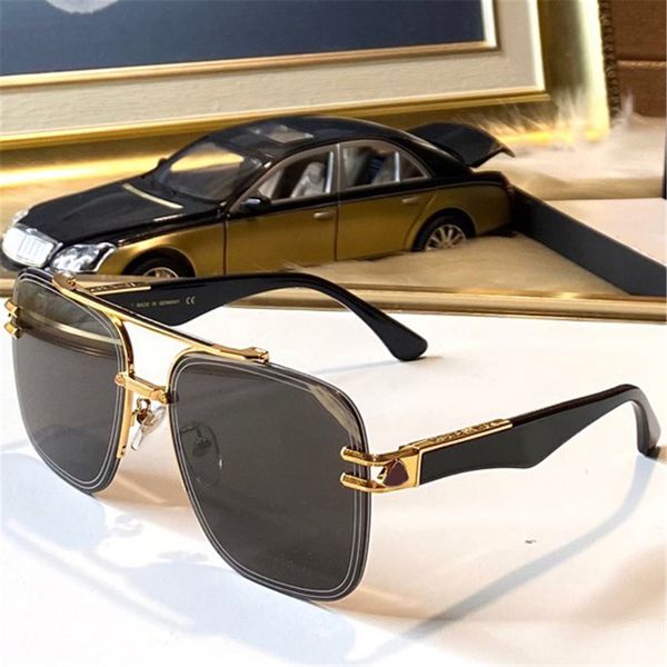 

summer sunglasses for men women g-tu-z26a style anti-ultraviolet retro plate square frameless fashion eyeglasses random box, White;black