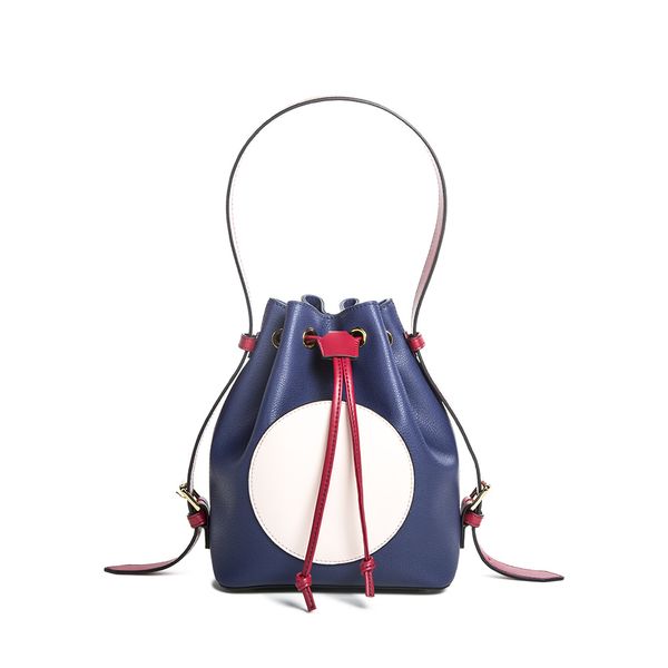 

bucket bag женская 2019 новая кожаная сумка нейтральная мода сумка