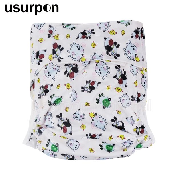 

usurpon] 1 pc large size cloth diaper pants for old man and disabled adjust size abdl diaper underwear 201209
